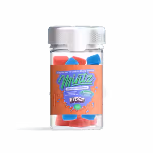 Strawberry Fields x Berry White Hybrid THC Gummies